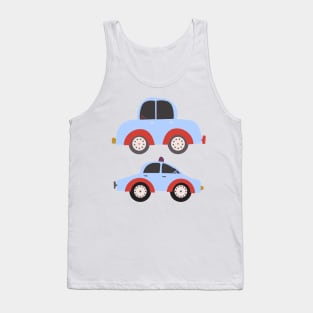 Little blue cars Tank Top